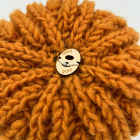 Pom pom button