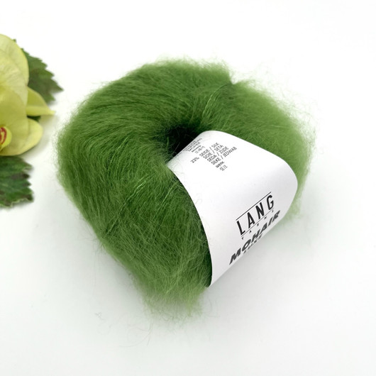 Mohair Luxe Kirkas vihreä