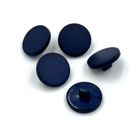 Tummansininen matta kantanappi