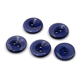 Tummansininen muovinappi 