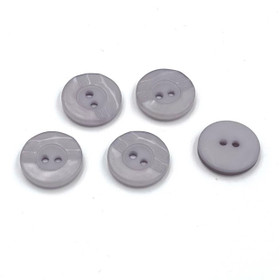 Helmenharmaa muovinappi 