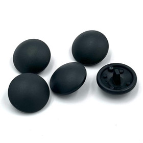 Puolipyöreä tummanvihreä kantanappi