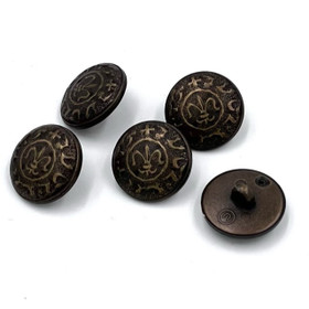 Antiikkityylinen vaakuna kantanappi