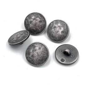 Harmaa metallijäljitelmä kantanappi