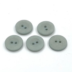 Vaalea sinivihreä hiottu nappi 