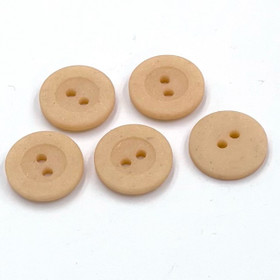 Vaalea okra hiottu nappi 