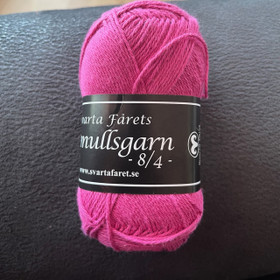 Bomullsgarn 8/4 Fuksia