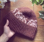 Aura -beanie, knittingpattern, pdf