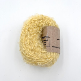 Boucle Kid mohair Lemon Yellow