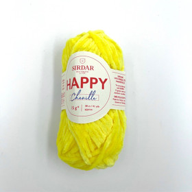 Happy Chenille Keltainen