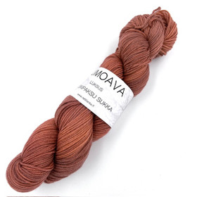 Lumoava luksus keskipaksu sukka Ruoste