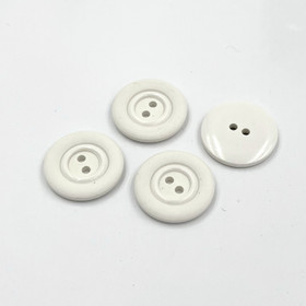 Valkoinen urallinen nappi 