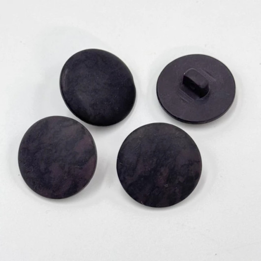 Marbled black brown headbutton