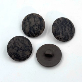 Marmorikuvioitu ruskeanvihreä kantanappi 