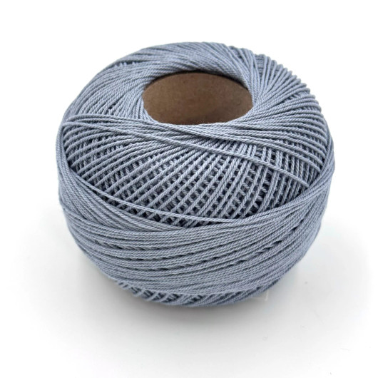 18-ply Liina cotton twine yarn Dark Grey 100g