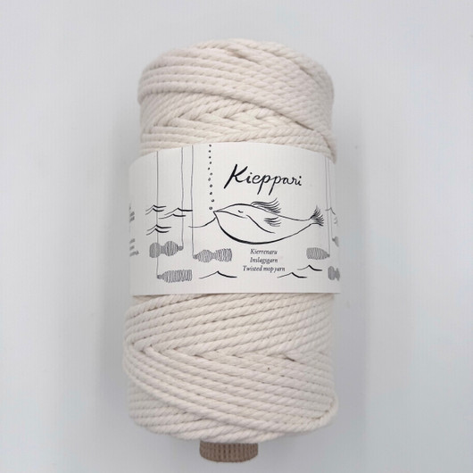 Kieppari twine yarn Natural white