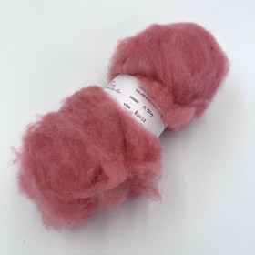 Carded wool Rose