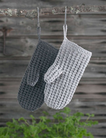 Pesukinnas virkkausohje kaupanpäälle Veera-pellavalankatilaukseen