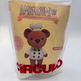 Amigurumi pakkaus Teddykarhu Kokki Toby