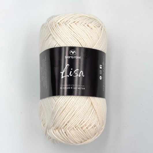 Lisa 8/4 Luonnonvalkoinen