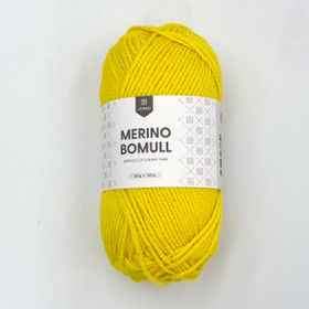 Merino Bomull Keltainen
