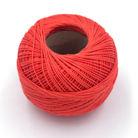 12-ply Molla cotton twine yarn Tomato 100g