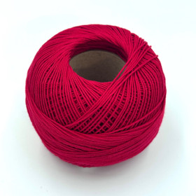12-ply Liina cotton twine yarn Red 100g