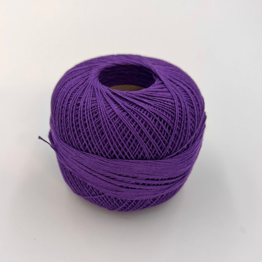 6-ply Liina cotton twine yarn Violet 100g