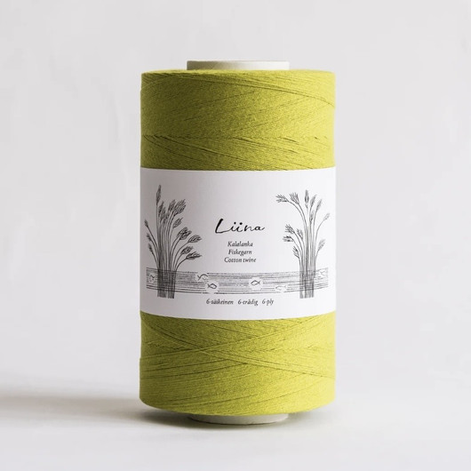 18-ply Liina cotton twine Limegreen