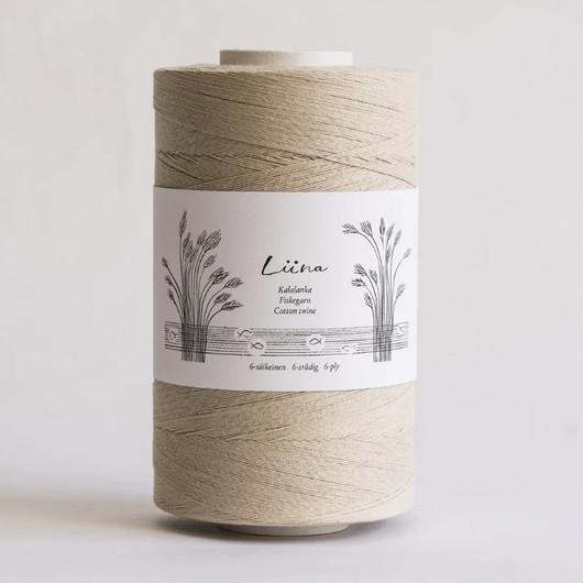 12-ply Liina cotton twine Beige