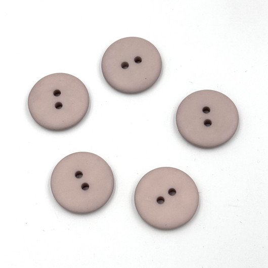 Beige button smooth