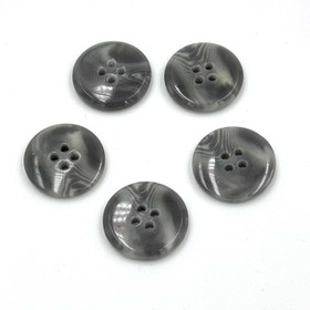 Marbled grey button