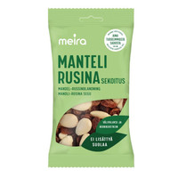 Manteli-rusinasekoitus Meira 120 g 