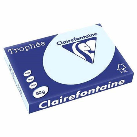 Kopiopaperi Trophee A4 80g vaaleansininen