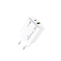 Seinälaturi Mediarange 25W USB-A ja USB -C