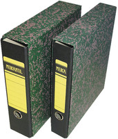 Merca kotelomappi A4 40mm musta