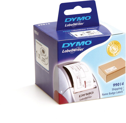 Dymo® nauha LW 101mm x 54mm lähetys/nimitarra, 1 kpl=220 tarraa