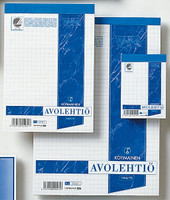 Avolehtiö A7/70 7x7 mm valkoinen 10/paketti