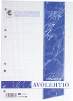 Liimalehtiö A4 ruudutettu 7x7mm, 1 kpl= 10 lehtiötä