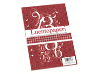 Luentopaperi A5/100 ruudutettu 8-12 rei'itys 