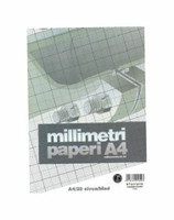 Millimetrilehtiö A4/20 oranssi