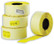 Hinnoittelukoneen etiketti 26x12 keltainen irtoava