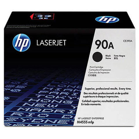 HP 90A CE390A Laservärikasetti musta