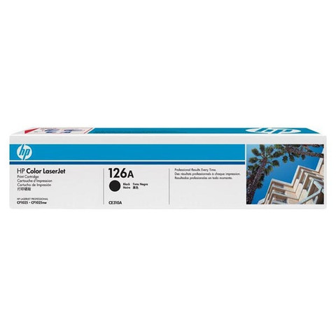 HP 126A CE310A laservärikasetti musta