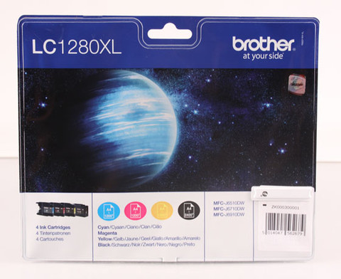 BROTHER LC1280XLVALBP VALUEPACK BK/C/M/Y