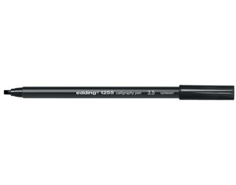 Kalligrafiakynä Edding 1255 3,5 mm musta 10kpl