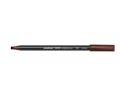 Kalligrafiakynä Edding 1255 5,0 mm musta 10kpl