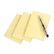Post-it viestilaput 102 x 152mm, viivoilla, keltainen