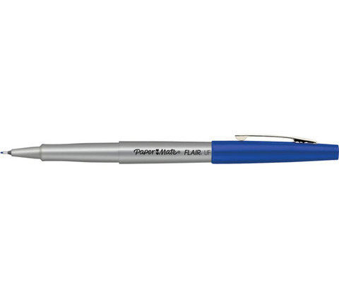 PAPERMATE FLAIR KUITUKYNÄ ULTRA FINE SININEN 12KPL