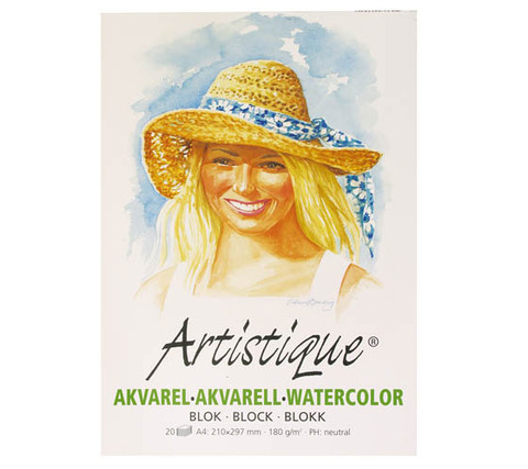 Akvarellipaperi Artistique A4/250 180G 